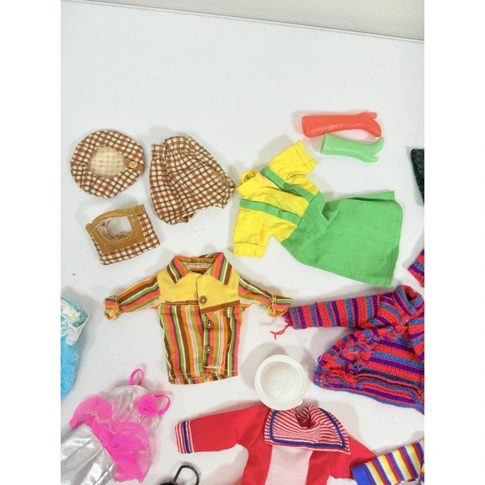 Vintage Barbie Clothing Lot Pieces Fashion Outfits Sailor, Gold Dreams, Plaid
